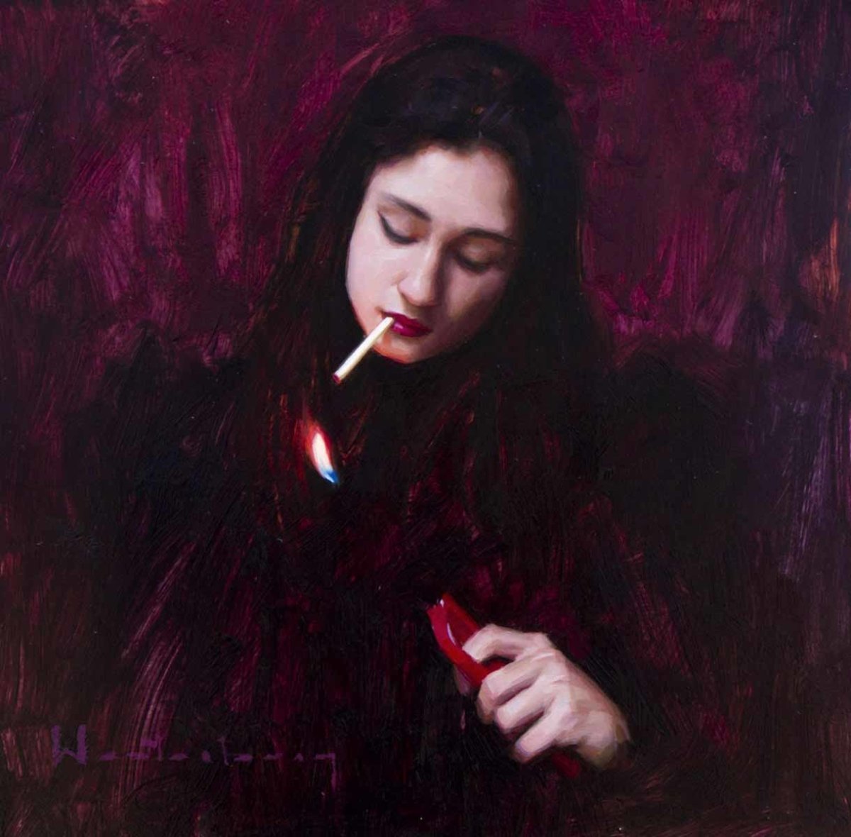 Butane Match II by Aaron Westerberg at LePrince Galleries